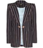 Marc Jacobs Striped Denim Blazer