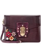 Church's Lucia Embellished Leather Shoulder Bag