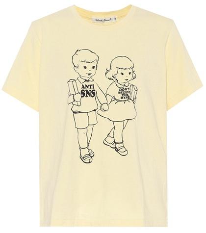 Burberry Printed Cotton T-shirt