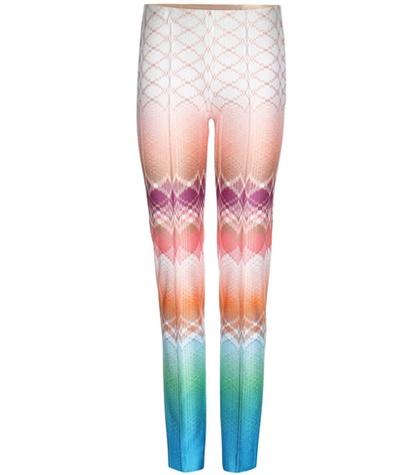 Balenciaga Printed Crochet-knit Trousers