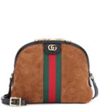 Valentino Ophidia Suede Crossbody Bag
