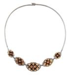 Bottega Veneta Silver And Quartz Necklace