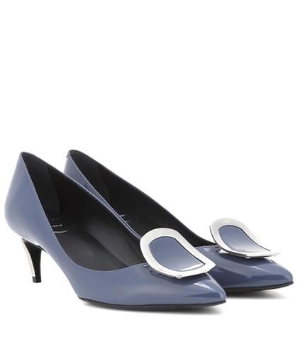 Unravel Sexy Choc Patent Leather Pumps