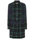 Burberry Checked Wool Dress