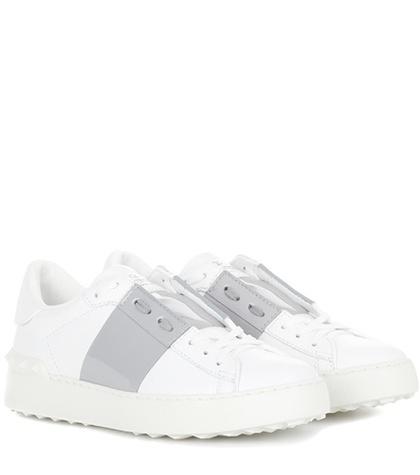 Jardin Des Orangers Valentino Garavani Open Leather Sneakers