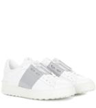 Jardin Des Orangers Valentino Garavani Open Leather Sneakers