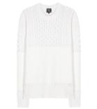Mcq Alexander Mcqueen Coated Wool Sweater