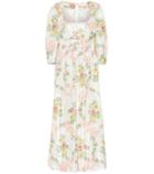 Brock Collection Exclusive To Mytheresa – Ondina Floral Taffeta Midi Dress