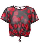 Beth Richards Printed Mesh Top