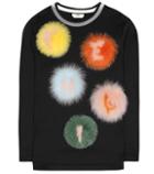 Fendi Cotton-blend And Fur Sweatshirt