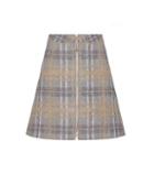Acne Studios Prisca Check Tweed Wool And Mohair-blend Miniskirt
