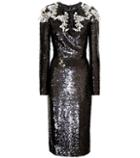 Dolce & Gabbana Crystal-embellished Sequin Dress