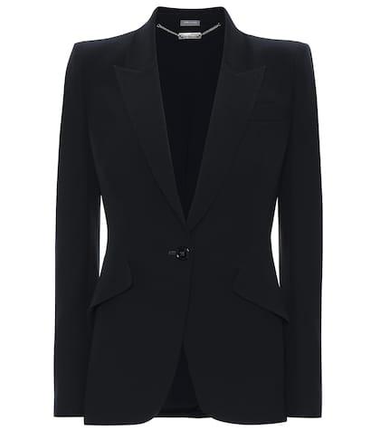 Stella Mccartney Single-breasted Crêpe Blazer