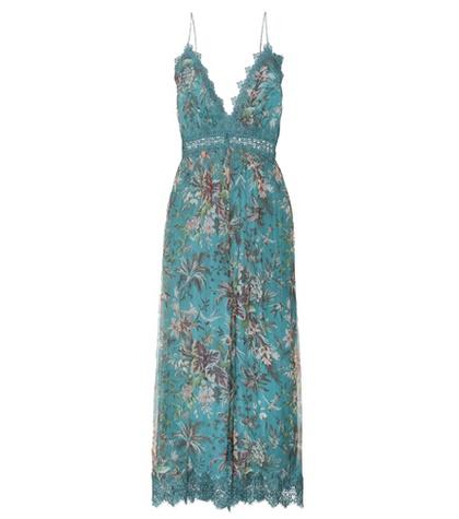 Zimmermann Tropicale Crinkle Silk Jumpsuit