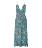 Zimmermann Tropicale Crinkle Silk Jumpsuit