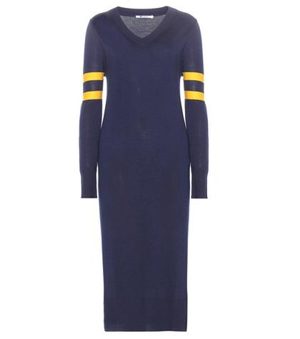 T By Alexander Wang Merino Wool Dress