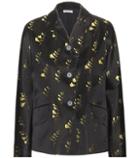 Miu Miu Embroidered Silk Jacket
