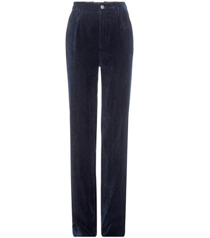Gucci Corduroy High-rise Straight Trousers