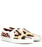 Givenchy Printed Leather Slip-on Sneakers