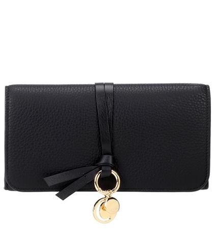 Chlo Alphabet Long Leather Wallet