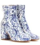 Maison Margiela Printed Ankle Boots