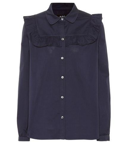 A.p.c. Memphis Cotton Shirt