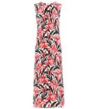 Valentino Connery Floral-printed Silk Dress
