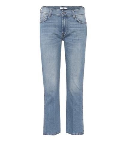 7 For All Mankind Cropped Boot Jeans