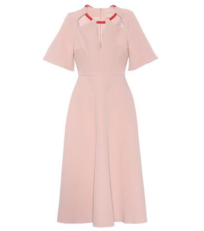 Roksanda Seren Crêpe Cutout Dress