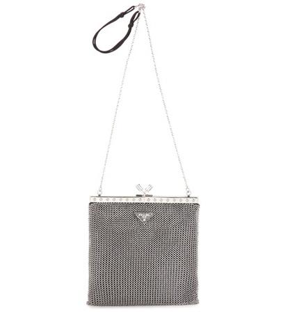 Prada Chain Mesh Shoulder Bag