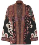 Chlo Wool-blend Jacquard Cardigan