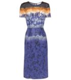 Fendi Glaze Printed Silk Dress