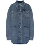 Acne Studios Onella Distressed Denim Shirt