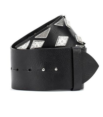Isabel Marant Zony Embellished Leather Belt