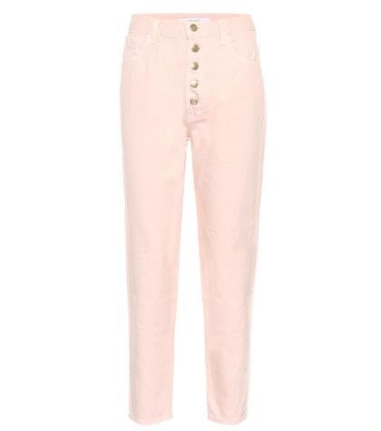 J Brand Heather High-rise Straight Jeans