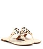 Tory Burch Marion Leather Sandals