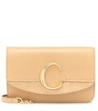 A.p.c. Chloé C Mini Leather Shoulder Bag