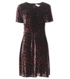 Vanessa Bruno Ath Daria Floral-printed Velvet Dress