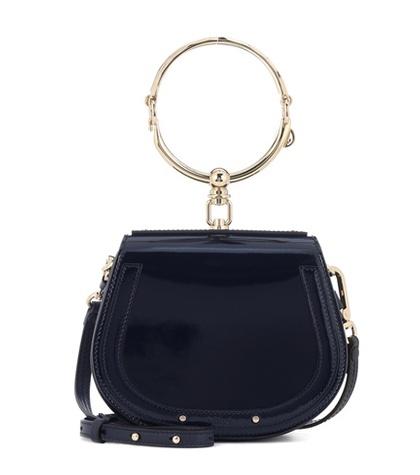 Chlo Small Nile Patent Leather Bracelet Bag