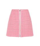 Aquazzura Virgin Wool Miniskirt