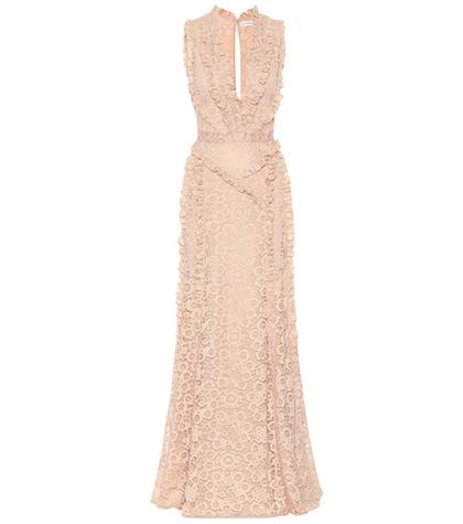 Altuzarra Sleeveless Lace Gown