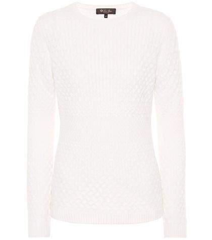 Loro Piana Anuuk Cashmere Cable-knit Sweater