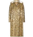 Prada Metallic Jacquard Coat
