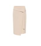 Joseph Finch Wool-blend Wrap Midi Skirt