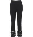 Huishan Zhang Maxime Wool-crêpe Trousers