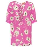 N21 Printed Silk Top