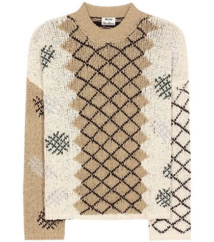 Acne Studios Oneida Knitted Cotton Sweater