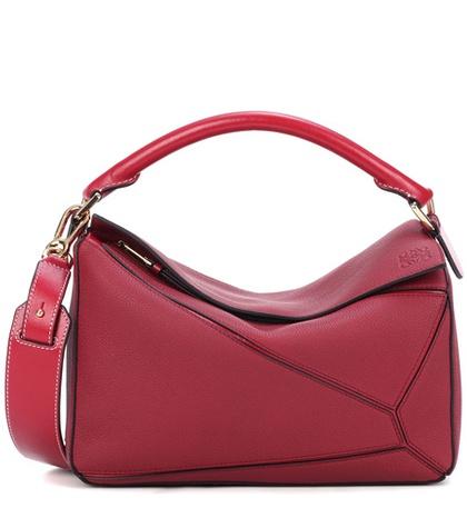 Karla Colletto Puzzle Leather Shoulder Bag