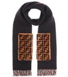 Fendi Wool And Cashmere Scarf