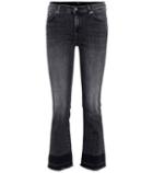 7 For All Mankind Cropped Unrolled Bootcut Jeans